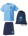 Whitchurch Church of England Federation PE Kit in a Bag with skort