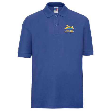 Ysgol Bro Caereinion Royal Blue Polo Shirt